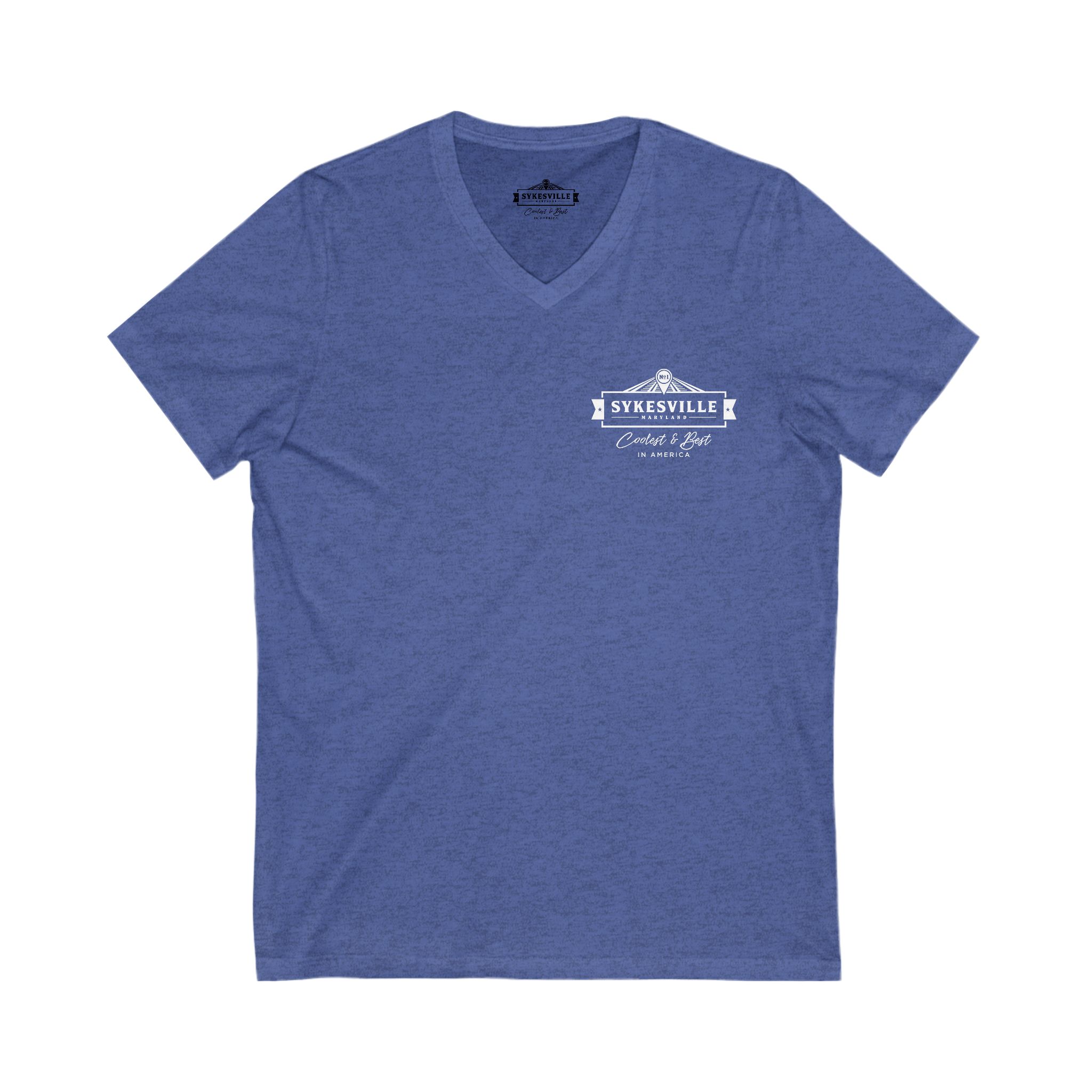 Craft Beer Festival Bottle Cap V-Neck - Image 2