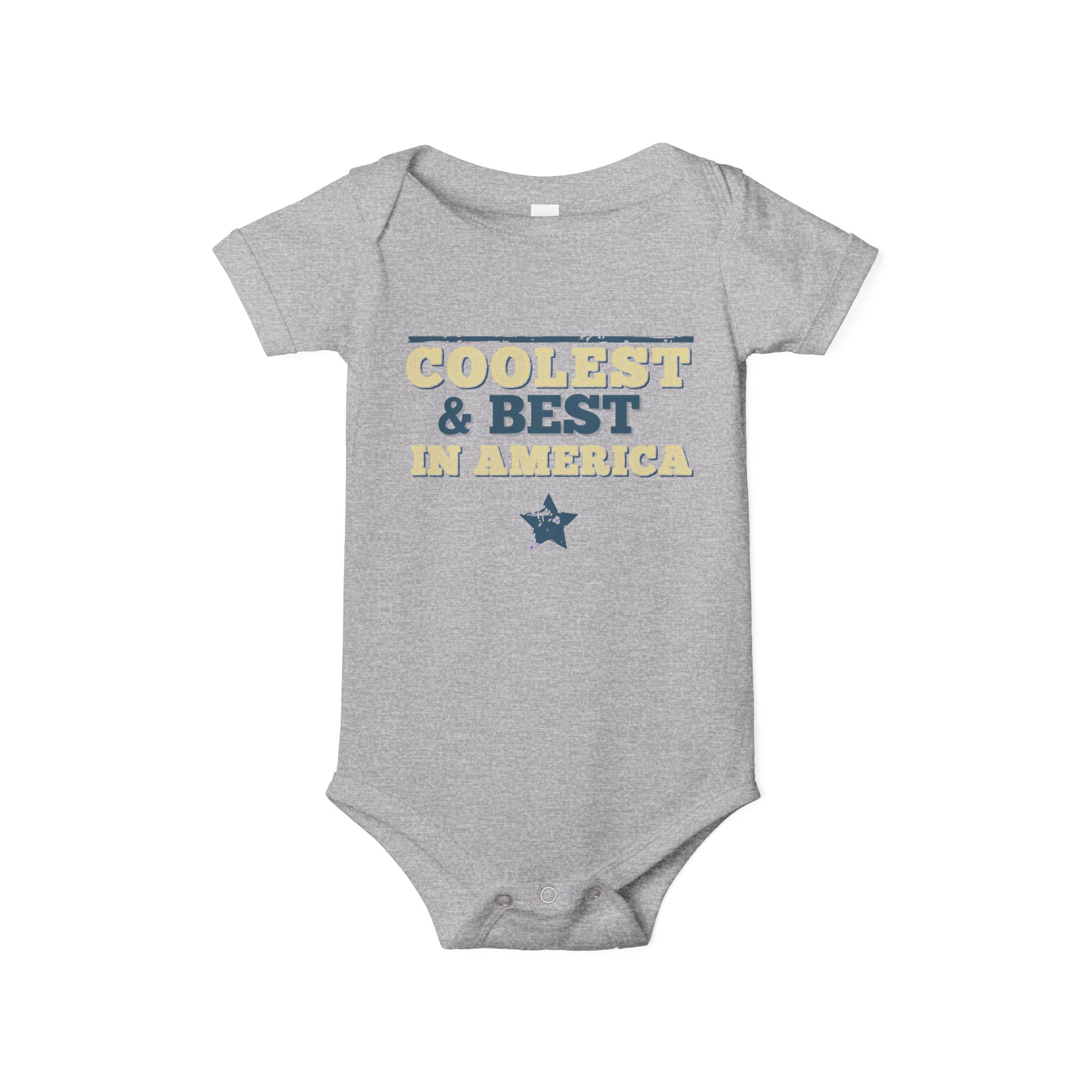 Coolest & Best Infant Jersey One Piece - Baby Bodysuit for Little Stars - Image 13