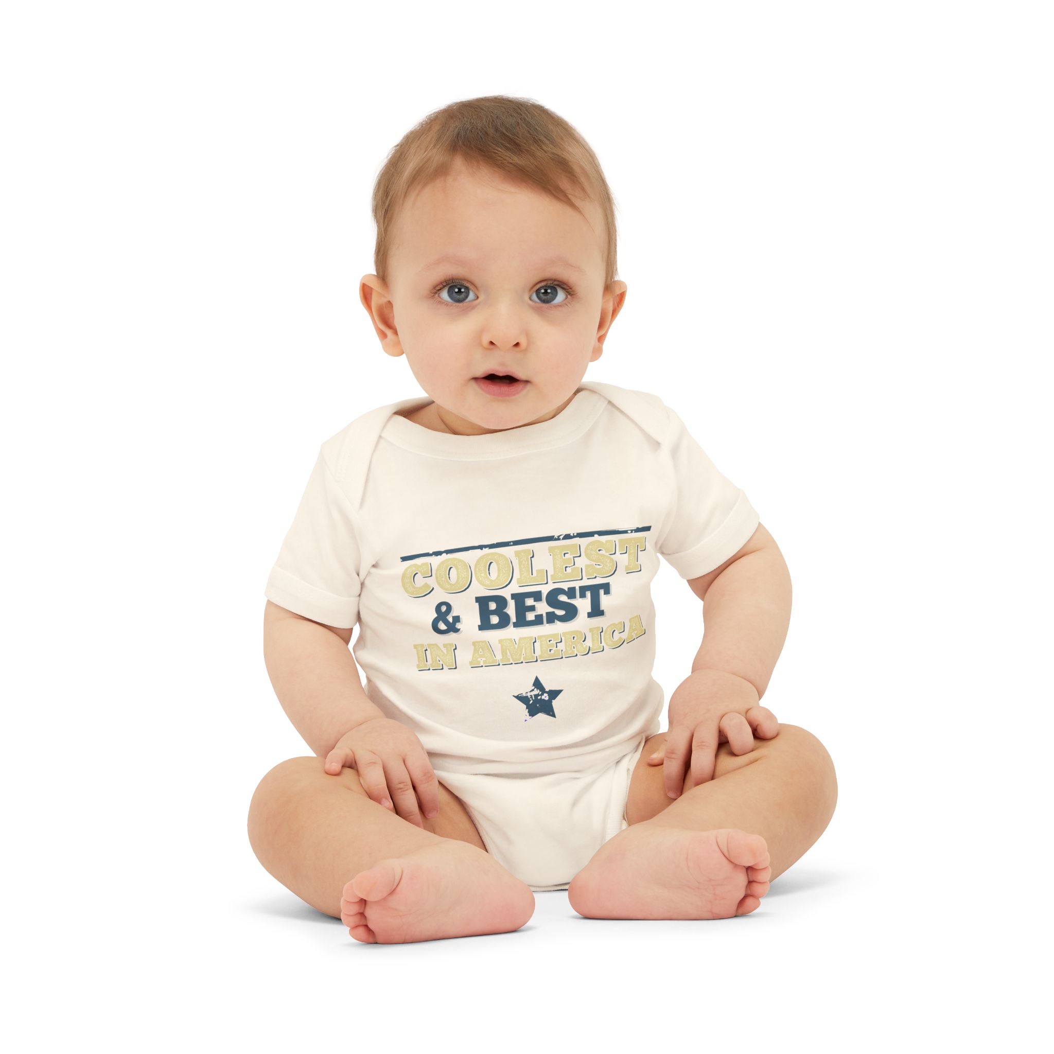 Coolest & Best Infant Jersey One Piece - Baby Bodysuit for Little Stars - Image 11