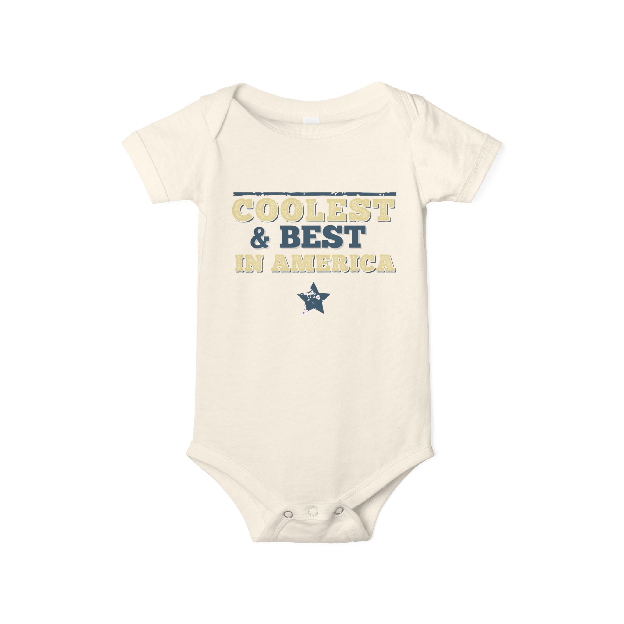Coolest & Best Infant Jersey One Piece - Baby Bodysuit for Little Stars - Image 9