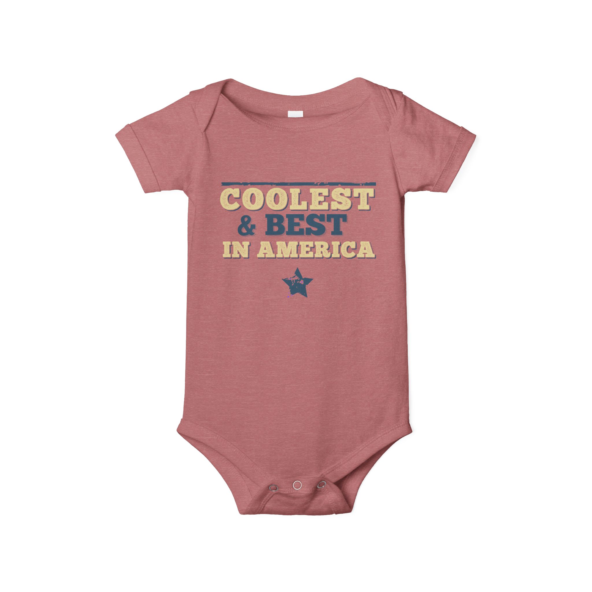 Coolest & Best Infant Jersey One Piece - Baby Bodysuit for Little Stars - Image 5