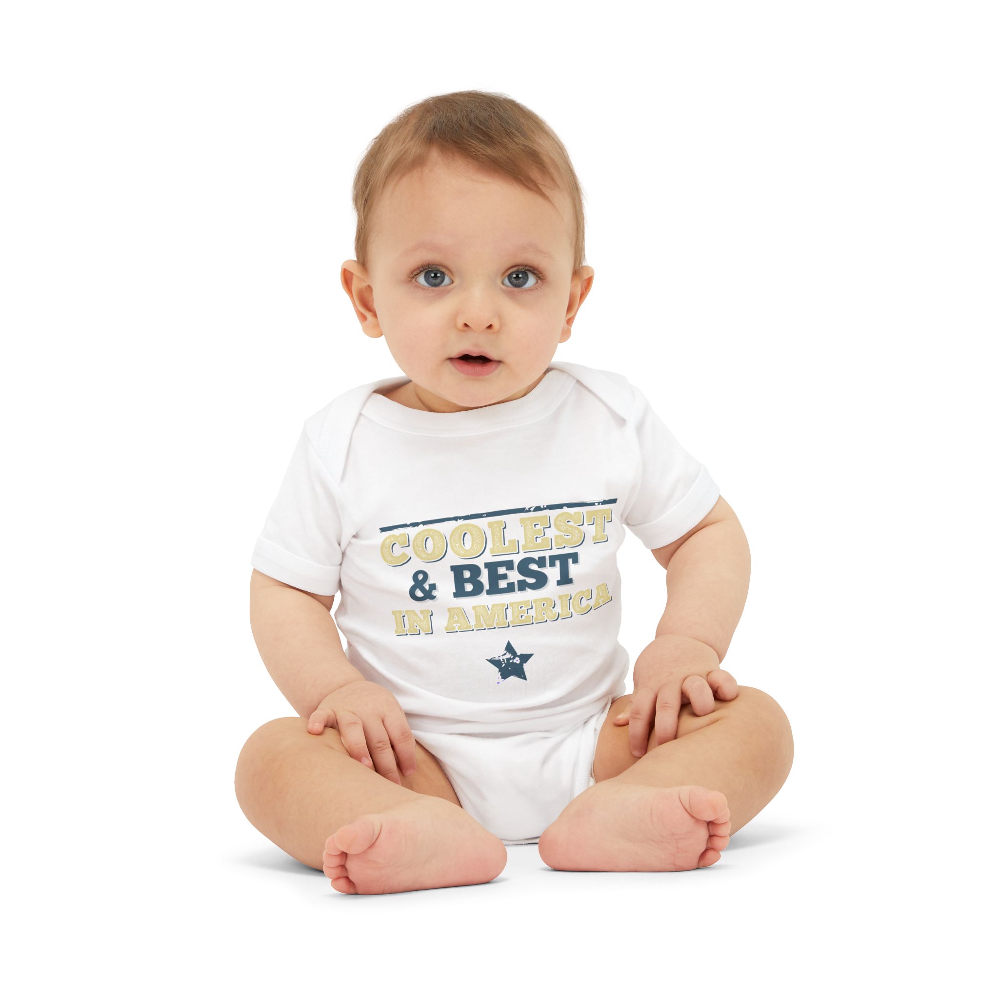 Coolest & Best Infant Jersey One Piece - Baby Bodysuit for Little Stars - Image 3