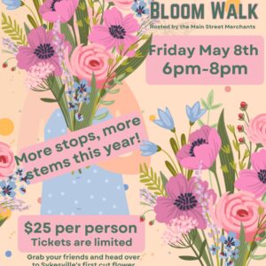 Sykesville Bloom Walk 2026